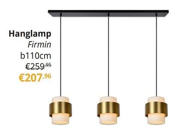 Promoties Hanglamp firmin - Huismerk - Ygo - Geldig van 29/03/2024 tot 28/04/2024 bij Ygo