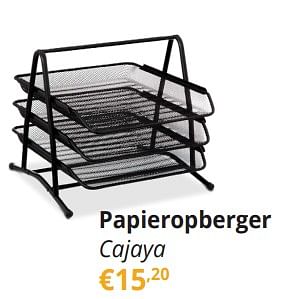 Promotions Papieropberger cajaya - Produit Maison - Ygo - Valide de 29/03/2024 à 28/04/2024 chez Ygo