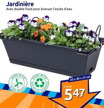 Promotions Jardinière - Produit Maison - Action - Valide de 03/04/2024 à 09/04/2024 chez Action