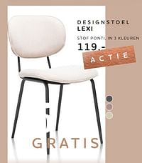 Designstoel lexi-Huismerk - Xooon