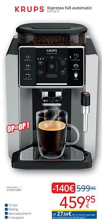 Krups espresso full automatic ea910e10-Krups
