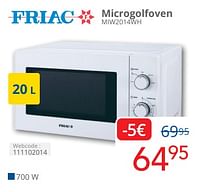 Friac microgolfoven miw2014wh-Friac