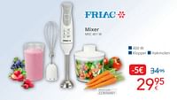 Friac mixer mxc 401 w-Friac