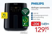 Philips airfryer connectée hd9255 90-Philips