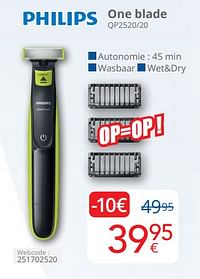 Philips one blade qp2520 20-Philips