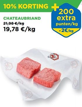 Promoties Chateaubriand - Huismerk - Renmans - Geldig van 05/04/2024 tot 11/04/2024 bij Renmans