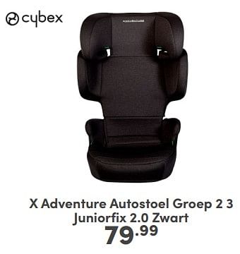 Promotions X adventure autostoel juniorfix 2.0 zwart - Xadventure - Valide de 06/04/2024 à 13/04/2024 chez Baby & Tiener Megastore