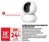 Caméra de surveillance connectée tp-link tapo tc70-TP-LINK