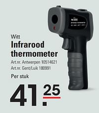 Infrarood thermometer-Witt