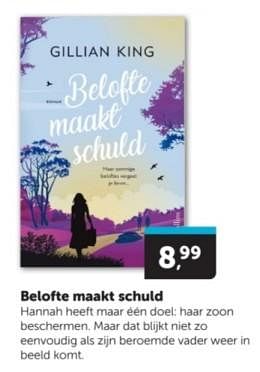 Promoties Belofte maakt schuld - Huismerk - Boekenvoordeel - Geldig van 06/04/2024 tot 14/04/2024 bij BoekenVoordeel
