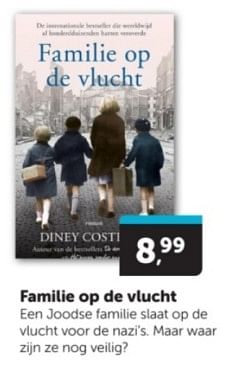 Promoties Familie op de vlucht - Huismerk - Boekenvoordeel - Geldig van 06/04/2024 tot 14/04/2024 bij BoekenVoordeel