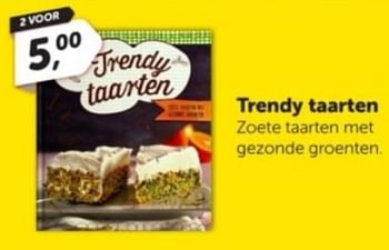 Promotions Trendy taarten - Produit Maison - Boekenvoordeel - Valide de 06/04/2024 à 14/04/2024 chez BoekenVoordeel