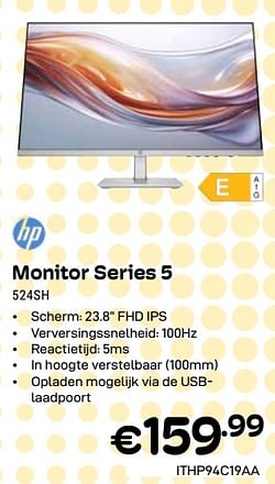 Hp monitor series 5 524sh