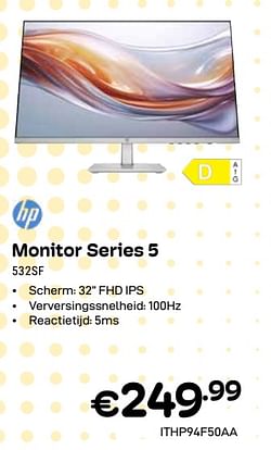 Hp monitor series 5 532sf