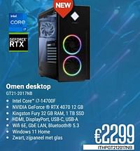 Hp omen desktop gt21-2017nb-HP