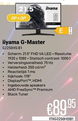 Iiyama g-master g2250hs-b1