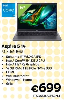 Acer aspire 5 14 a514-56p-59nu