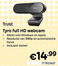 Trust tyro full hd webcam-Trust