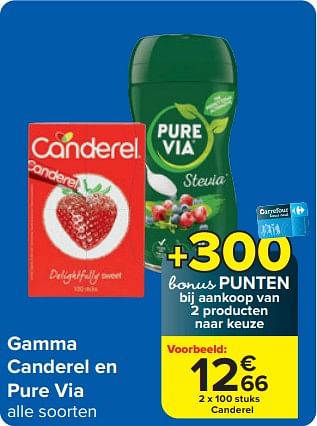 Promoties Canderel - Canderel - Geldig van 03/04/2024 tot 15/04/2024 bij Carrefour