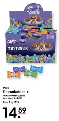 Chocolade mix-Milka