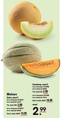 Meloen galia-Huismerk - Sligro