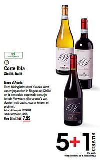 Corte ibla sicilië nero d`avola-Rode wijnen
