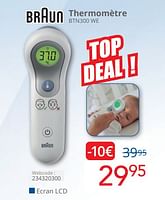 Promotions Braun thermomètre btn300 we - Braun - Valide de 01/04/2024 à 30/04/2024 chez Eldi