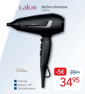 Promoties Calor sèche-cheveux cv8810 - Calor - Geldig van 01/04/2024 tot 30/04/2024 bij Eldi