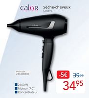 Promotions Calor sèche-cheveux cv8810 - Calor - Valide de 01/04/2024 à 30/04/2024 chez Eldi