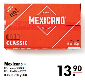 Promoties Mexicano - Huismerk - Sligro - Geldig van 04/04/2024 tot 22/04/2024 bij Sligro