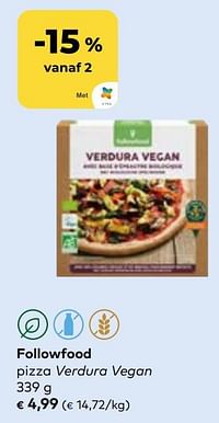Followfood pizza verdura vegan-Followfood 