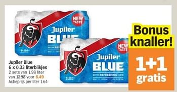 Promoties Jupiler blue - Jupiler - Geldig van 08/04/2024 tot 14/04/2024 bij Albert Heijn