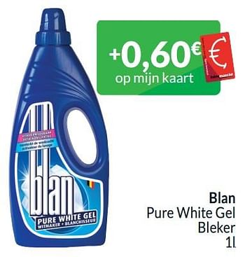Promotions Blan pure white gel bleker - Blan - Valide de 01/04/2024 à 30/04/2024 chez Intermarche