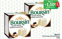 Promoties Boursin verse kaas met truffelzout - Boursin - Geldig van 01/04/2024 tot 30/04/2024 bij Intermarche
