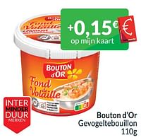 Promoties Bouton d’or gevogeltebouillon - Bouton D'Or - Geldig van 01/04/2024 tot 30/04/2024 bij Intermarche