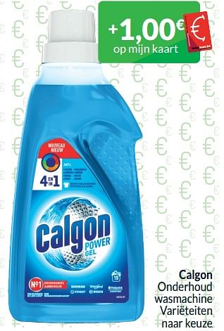 Promotions Calgon onderhoud wasmachine - Calgon - Valide de 01/04/2024 à 30/04/2024 chez Intermarche