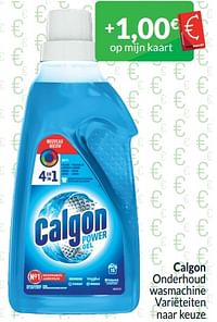 Calgon onderhoud wasmachine-Calgon