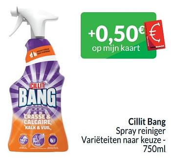 Promotions Cillit bang spray reiniger - Cillit Bang - Valide de 01/04/2024 à 30/04/2024 chez Intermarche