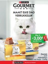 Gourmet gold kattenblikken-Purina