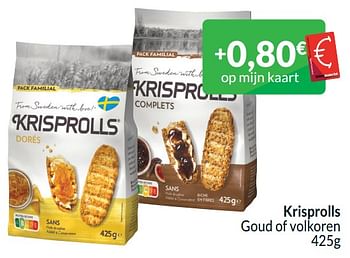 Promoties Krisprolls goud of volkoren - Krisprolls - Geldig van 01/04/2024 tot 30/04/2024 bij Intermarche