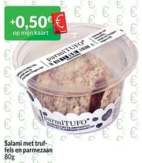 Salami met truffels en parmezaan-Huismerk - Intermarche