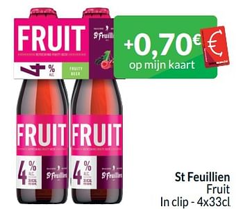 Promoties St feuillien fruit - St Feuillien - Geldig van 01/04/2024 tot 30/04/2024 bij Intermarche