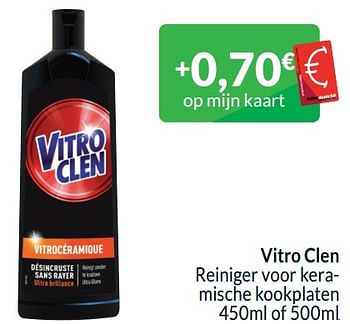 Promotions Vitro clen reiniger voor keramische kookplaten - Vitro clen - Valide de 01/04/2024 à 30/04/2024 chez Intermarche