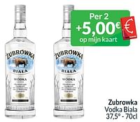 Zubrowka vodka biala-Zubrowka
