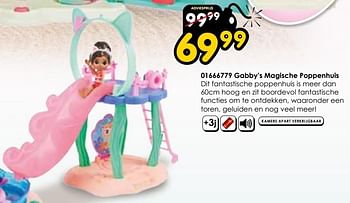 Promoties Gabby`s magische poppenhuis - Spin Master - Geldig van 30/03/2024 tot 28/04/2024 bij ToyChamp