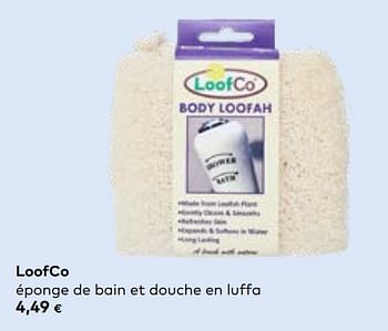 Promotions Loofco éponge de bain et douche en luffa - Loofco - Valide de 27/03/2024 à 23/04/2024 chez Bioplanet