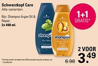 Shampoo argan oil + repair-Schwarzkopf