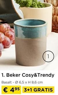 Beker cosy+trendy-Cosy & Trendy