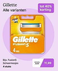 Fusion5 scheermesjes-Gillette