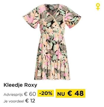 Promotions Kleedje roxy - Roxy - Valide de 01/04/2024 à 30/04/2024 chez Molecule